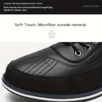 Men's High Top Business Casual Dress Shoes – Lace-Up Formal Oxford Sneakers for Office & Suit, 13 Colors, US Sizes 6.5–13.5