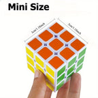 Mini 3x3 Magic Cube Puzzle Bulk Pack – 24 Pieces Beginner Speed Cube Party Favors, Classroom Prizes & School Rewards | Mixed Colors PP Material | Birthday Easter Christmas Stocking Stuffers for Kids