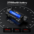 Night Vision Goggles 1080P Monocular 5W Infrared 10X Digital Zoom 2600ft Range 2700mAh Rechargeable Battery 2 Inch HD Display for Hunting Camping Wildlife Observation Security