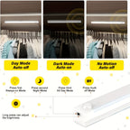 USB-C Rechargeable LED Motion Sensor Cabinet Lights 3 & 6 Pack – Wireless Magnetic Under Cabinet Night Light with 3 Modes for Kitchen, Closet, Stairs, Hallway & Bathroom, 10cm/20cm/30cm
