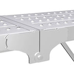 Scaffolding Work Platform 800Lb Heavy Duty Adjustable Height 31.5–49" – Folding Portable Step Ladder with Anti-Slip Feet & Safety Lock for Painting, Drywall, RV Cleaning, Car Washing & Home Decorating
