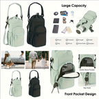 Crossbody Sling Bag One Shoulder Daypack – Lightweight Multi-Function Phone Bag with Adjustable Strap, Durable Fabric, for Outdoor Sports, Hiking, Travel, Fitness, Daily Use – Men & Women