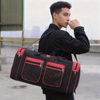 Large Capacity Travel Duffel Bag for Men & Women – Heavy-Duty Gym Bag with Multi-Pocket Design, Adjustable Shoulder Strap & Zipper Closure for Fitness, Weekend Trips, Business Travel & Outdoor Use