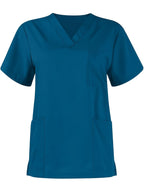 Unisex Medical Scrubs Set – Breathable Quick-Dry V-Neck Top & Drawstring Jogger Pants, Nursing Uniform for Women & Men, 7 Colors, Sizes S-XXL, Ideal for Hospitals, Dental Clinics & Veterinary Work