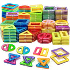 Magnetic Building Blocks 36 Piece Large STEM Construction Toy Set for Kids 3+ Boys Girls ABS Magnet Tiles Creative Learning Puzzle Hands-On Engineering Gift Random Color
