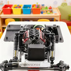 V8 Engine Model Kit for Adults 3D Printed Assembly Miniature Realistic Scale Simulation Engine STEM Project Display Model Gift for Car Enthusiasts Engineers