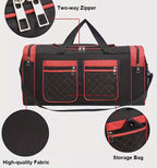 Large Capacity Travel Duffel Bag for Men & Women – Heavy-Duty Gym Bag with Multi-Pocket Design, Adjustable Shoulder Strap & Zipper Closure for Fitness, Weekend Trips, Business Travel & Outdoor Use