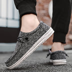 Men's Plus Size Breathable Vintage Canvas Loafers Low-Top Casual Sneakers Round Toe Slip-On Shoes for Outdoor Sports Daily Wear All Seasons Beige Black Blue Brown US 7-13
