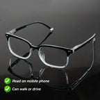 Reading Glasses Rectangle Frame with Spring Hinges – Lightweight PC Lens, +1.0 to +3.5 Magnification, Unisex Eyewear for Men & Women – Ideal for Computer, Reading & Everyday Wear