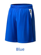 Men's Quick-Dry Athletic Shorts with Pockets & Adjustable Waistband – Lightweight Loose-Fit Training Running Gym Shorts for Men & Teens, 100% Polyester, Solid Colors, Machine Washable, 10-Pack Wholesale