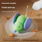 Smart Electric Mouse Cat Toy Automatic Sensing - Self-Entertainment Boredom Relief Interactive Kitten Toy, Auto-Teasing Motion Cat Toy for Indoor Cats, Hands-Free Cat Exercise & Play