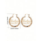 Twisted Heart Drop Earrings for Women – Gold & Silver Stainless Steel Dangle Studs, Romantic Elegant Jewelry for Daily Wear, Mother's Day, Valentine's Day, Birthday, Anniversary & Christmas Gift