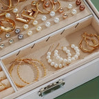 86pcs Faux Pearl Jewelry Set for Women – Necklace Bracelet Rings Earrings with Love Butterfly Star Moon Charms, Boho Fashion Accessories for Party Holiday Dating Daily Wear Gift