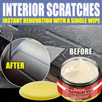 Car Scratch Remover and Swirl Mark Eliminator - Nano Shine Polish Automotive Scratch Repair Paste Kit 1.18oz with Applicator Sponge, Compatible with All Paint Colors for Vehicle Surface Restoration