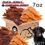 High-Protein Duck Jerky Dog Treats Bundle – Grain & Rawhide Free Daily Chews for Small, Medium & Large Breeds, Premium Quality Natural Dog Snacks