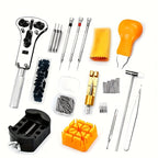 168pcs Watch Repair Tool Kit for Watchmakers – Complete Professional Toolkit with Case Opener, Spring Bar Tool, Pin Remover & Clock Repair Accessories, Perfect Gift for Watch Enthusiasts