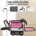 Airline Approved Pet Carrier Soft Sided – TSA Approved Collapsible Travel Bag for Small Dogs, Cats & Kittens Under 15 lbs, Fits Under Airplane Seat