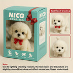 Interactive Robotic Plush White Labrador Puppy Toy Walks Barks Wags Tail Realistic Electronic Pet Dog Gift Box Kids Birthday Christmas Holiday Gift Boys Girls Ages 3 and Up