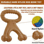 Beef Flavor Dog Chew Toy for Teeth Cleaning & Training – Interactive Durable Chew Toy for Small Medium Large & Giant Breeds, Promotes Dental Health, Satisfies Chewing Instinct, Long-Lasting