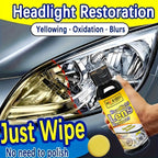 Car Headlight Restoration Fluid 100ml – Crystal Plating Coating Agent for Oxidation, Yellowing, Scratches & Blurring – Headlight Refurbishment & Enhancement Solution – Velora