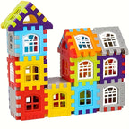 Building Blocks for Kids 126pcs – Square Plastic STEM Educational Toy Set, Creative Construction Blocks for Boys Girls, Enhances Intelligence & Creativity, Fun Learning Gift for Ages 3 4 5 6+