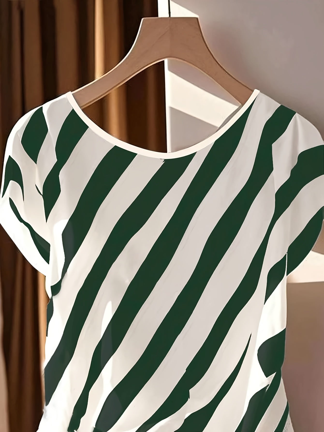Women's Sleeveless Blouse French Style Striped Bow Detail - Semi-Sheer Round Neck Shirt Spring Summer Fall Casual Dressy Tops | Elegant French-Inspired Design Machine Washable Ladies Top
