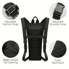 Hydration Backpack with 3L Water Bladder – Nylon Hiking Pack with Included Water Bag for Camping, Trail Running & Outdoor Adventures, Available in Khaki, Green, Camo & Camo Gray