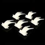 Bird Fruit Fork Feeder 5pcs Plastic Cage Food Skewer Stick for Parrots Budgies Cockatiels Conures Lovebirds Veggie Treat Holder Cage Accessory Small Large Size