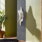 Self-Adhesive Cat Scratching Post Wall Mounted - Removable Indoor Cat Scratcher Furniture Protector for Walls, Sofas & Chairs, Modern Sisal Scratching Board Easy to Install, 6 Colors (15.75"x39.37")