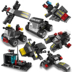 315 PCS SWAT Special Forces Vehicle Building Blocks Set – Military Robot Car Construction Toy for Boys – STEM Educational Brick Kit – Birthday Christmas Halloween Gift for Kids Ages 6-12