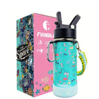 16oz Kids Stainless Steel Water Bottle – Vacuum Insulated, 3D Printed Design, Leak-Proof & BPA-Free, Cold 24H Hot 12H, Fun Styles for Boys & Girls – Perfect Gift for Students, School & Outdoor Activities