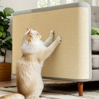 Self-Adhesive Cat Scratching Post Wall Mounted - Removable Indoor Cat Scratcher Furniture Protector for Walls, Sofas & Chairs, Modern Sisal Scratching Board Easy to Install, 6 Colors (15.75"x39.37")