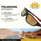 4 Pairs Sports Sunglasses UV400 for Men & Women – Ultralight PC Frame Full Lens Protection for Cycling, Running, Rock Climbing, Fishing & Outdoor Travel, Bulk Value Pack