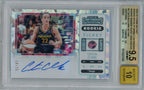 2024-25 Panini Instant Contenders WNBA Caitlin Clark #1 Cracked Ice Variation Auto 18/25 - BGS 9.5 / AUTO 10 Graded Slab | Ultra-Rare Rookie Autograph Investment Card