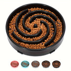 Large Slow Feeder Dog Bowl – Anti-Choke Maze Design for Healthy Eating, Durable PP Non-Toxic Material, Bloat Prevention Bowl for Large & Medium Breed Dogs
