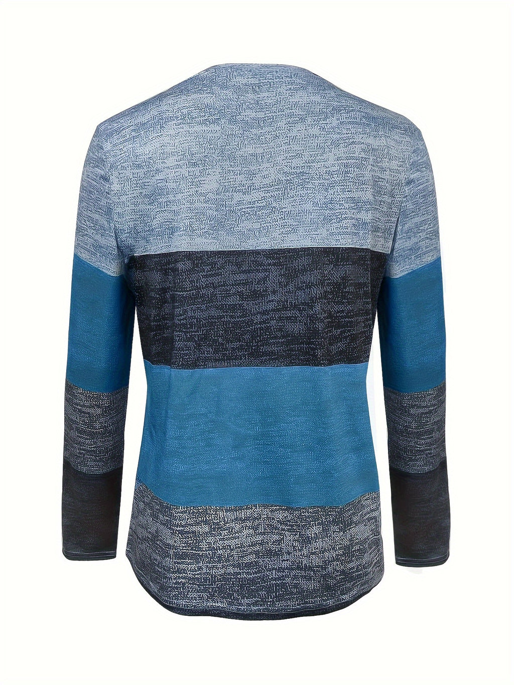 V-Neck Long Sleeve Top Women Geometric Print Casual Shirt Spring Summer Fall Stretchy Polyester Elastane Coffee Peacock Blue S M L XL XXL