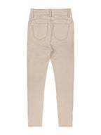 Women's High Waist Stretch Skinny Jeans Metal Button Detail Street Style Slim Fit Denim Pants 10 Colors S-XXL