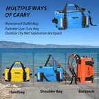 Waterproof Dry Bag Backpack for Kayaking, Camping, Surfing & Travel – Lightweight Roll-Top Duffel Bag for Men & Women, Paddle Board, Boating & Outdoor Adventures, 40L / 60L / 90L