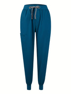 Unisex Medical Scrubs Set – Breathable Quick-Dry V-Neck Top & Drawstring Jogger Pants, Nursing Uniform for Women & Men, 7 Colors, Sizes S-XXL, Ideal for Hospitals, Dental Clinics & Veterinary Work