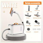 Handheld Steam Cleaner 4.4Bar High-Power Fast Heating 6 Multifunctional Heads 47oz Large Tank Dual Safety for Kitchen Sofa Floor Bathroom Car Refrigerator Air Conditioner