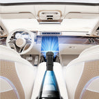 Cordless Handheld Vacuum Cleaner 5000Pa Strong Suction USB Rechargeable Portable Wireless Vacuum for Car Interior, Home, Office & Pet Hair – 40dB Low Noise, 2000mAh Battery, One-Click Dust Empty