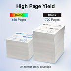 HP 67XL Ink Cartridge Replacement, Remanufactured 67XL Black & Color Ink for HP DeskJet 2732 2755 2752 2742, ENVY 6052 6055 6058 6075 Printer – High Yield, More Pages Per Cartridge
