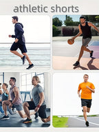 Men's Quick-Dry Athletic Shorts with Pockets & Adjustable Waistband – Lightweight Loose-Fit Training Running Gym Shorts for Men & Teens, 100% Polyester, Solid Colors, Machine Washable, 10-Pack Wholesale