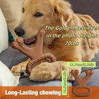 Beef Flavor Dog Chew Toy for Teeth Cleaning & Training – Interactive Durable Chew Toy for Small Medium Large & Giant Breeds, Promotes Dental Health, Satisfies Chewing Instinct, Long-Lasting