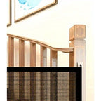 No-Drill Foldable Pet Safety Gate for Kittens and Puppies - Adjustable Portable Pet Fence Safety Net, Easy Indoor Stair Door Installation for Small Household Pets