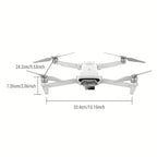 FIMI X8 Tele Max Professional GPS Drone - Dual Sony Camera, 30x Hybrid Zoom, 4K/60fps HDR, 48MP, 3-Axis Gimbal, 20KM RokLink 5.0, AI Night Video & 5000mAh Battery