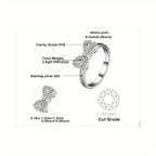 925 Sterling Silver Bowknot Ring for Women – Sparkling Cubic Zirconia Bow Design, Available in Silver, Yellow Gold & Rose Gold Finishes, Dainty Hypoallergenic Fine Jewelry for Dating Daily Wear & Gifting, Sizes 4-10