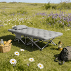 Heavy Duty Folding Camping Cot with Mattress for Adults – 500/600/700 LBS Capacity, Portable Outdoor Bed with Carrying Bag for Tents, Camping & Travel – 3 Models, 3 Colors