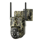 4G LTE Solar Security Camera Outdoor Wireless – No WiFi Needed, 4K Night Vision, 360° Live View, Two-Way Audio, Waterproof Trail Camera for Hunting, Farm, Ranch & Wildlife Monitoring