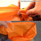 XXXL Waterproof Motorcycle Cover Universal Fit - Heavy Duty All-Weather Protection for Harley Road King, Electra Glide, Street Glide, Honda Goldwing, Yamaha Royal Star & Touring Bikes, 116x43x55 Inch
